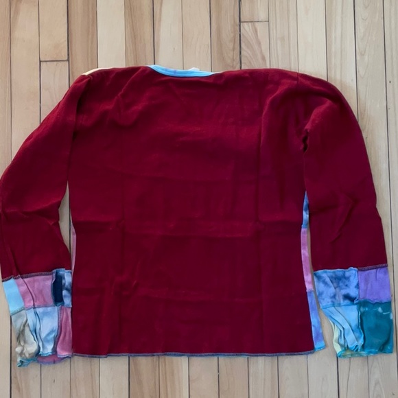 Multicoloured long sleeves tee-shirt - Picture 3 of 4